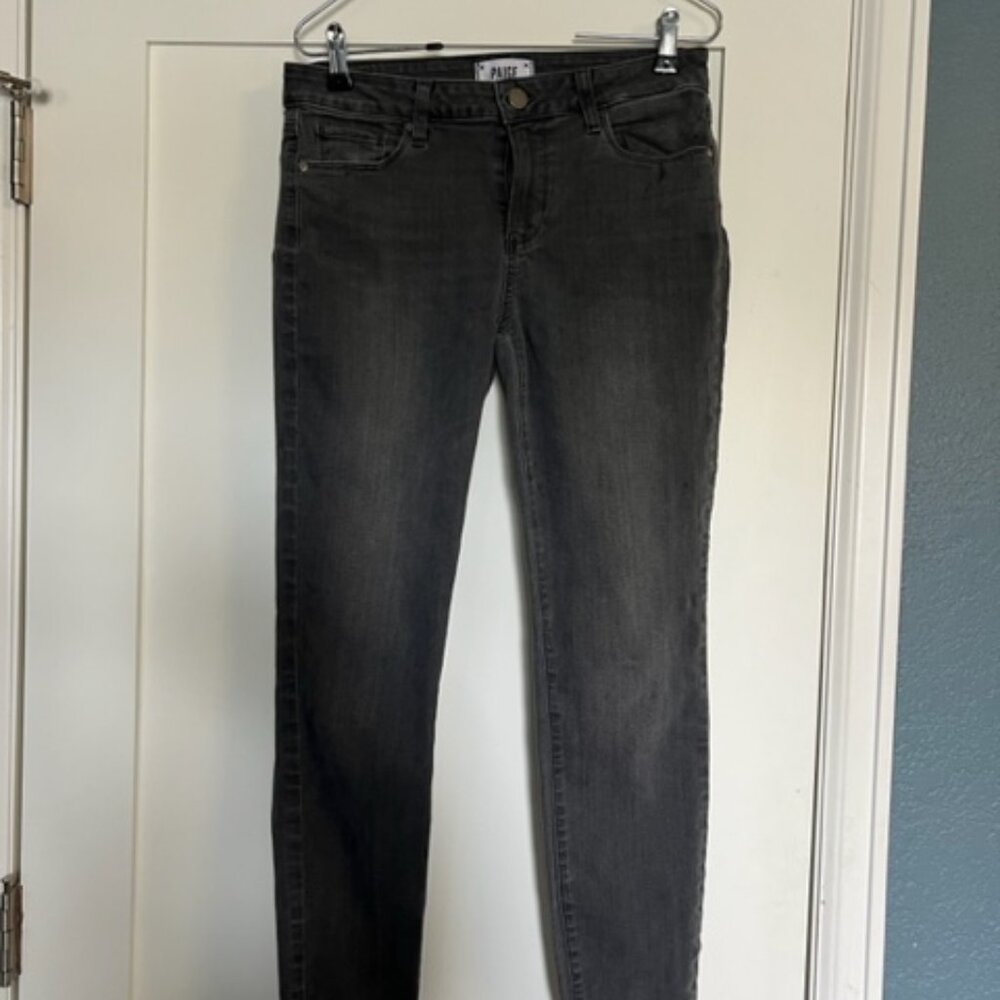Paige Verdugo Ankle Jeans in faded black (gray) size 29